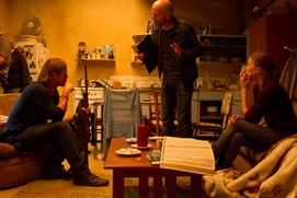 Sur le plateau du film World War Z