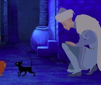 Scène du film Azur et Asmar