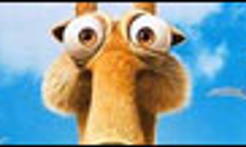 Nouvelle affiche du film d'animation Ice Age: Dawn of the Dinosaurs