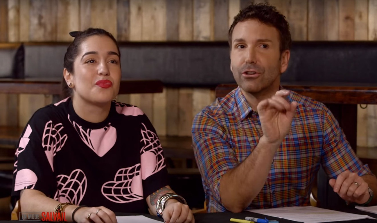 Voyez les auditions d'Éric Salvail pour « matcher » Mariana Mazza