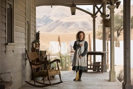 Une scène du film Saving Mr. Banks
