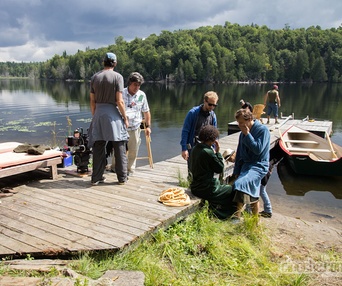 Sur le plateau de L'autre maison