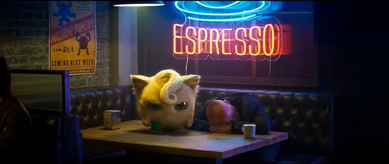 Une scène du film Pokémon Detective Pikachu
