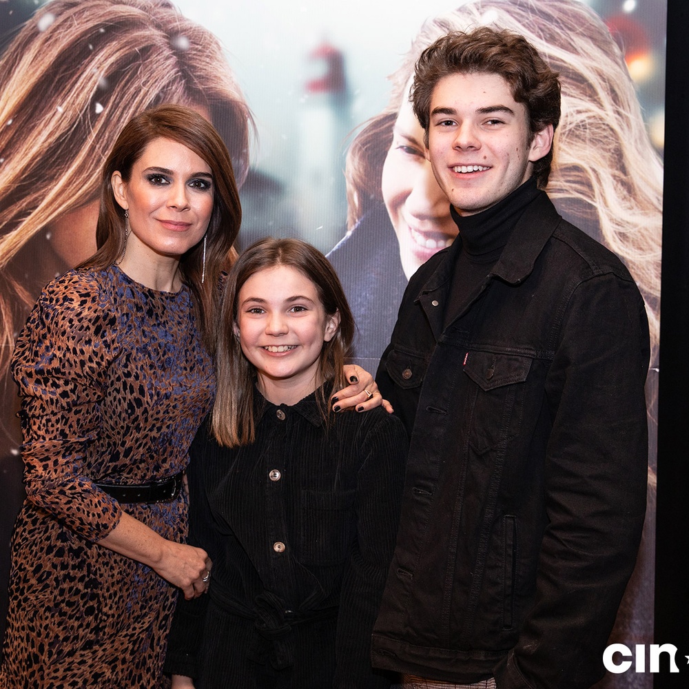 Sur le tapis rouge du film Merci pour tout