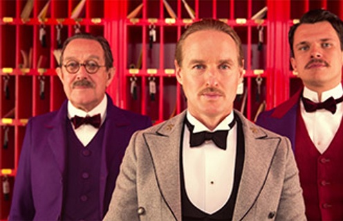 Une scène du film The Grand Budapest Hotel