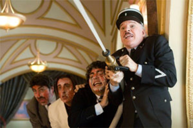Steve Martin, Andy Garcia et Yuki Matsuzaki dans le film Lan panthère rose 2