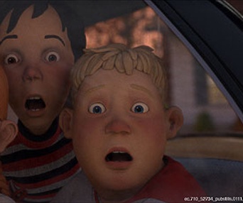 Scène du film La maison monstre