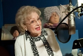 Dans le studio d'enregistrement du film The Lorax