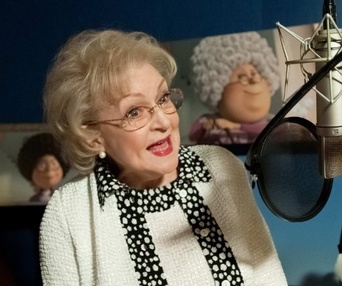 Dans le studio d'enregistrement du film The Lorax