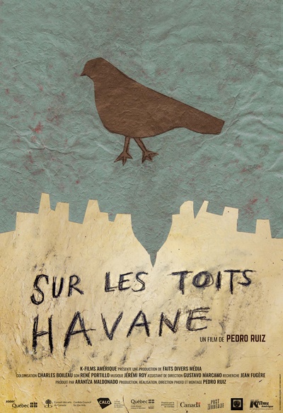 Affiche du film Sur les toits Havane