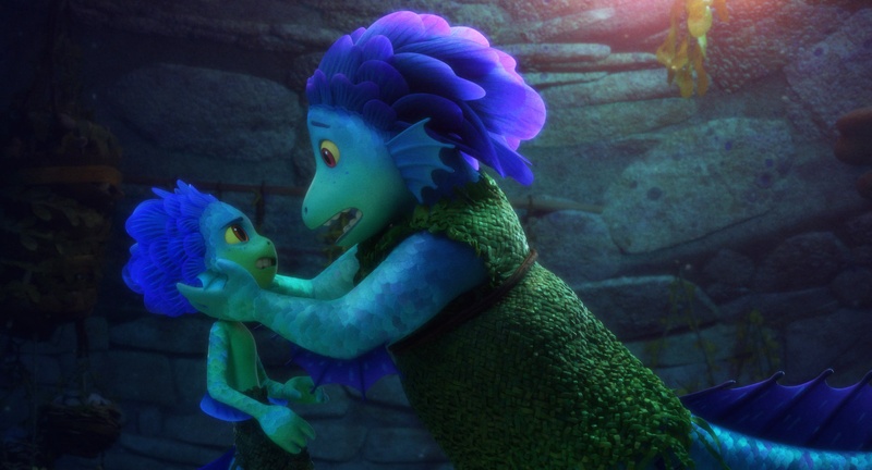Une scène du film Luca