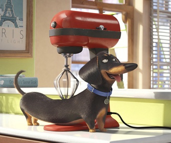 Une scène du film The Secret Life of Pets