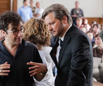 Sur le plateau du film Devil's Knot