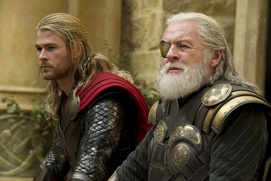 Une scène du film Thor: The Dark World