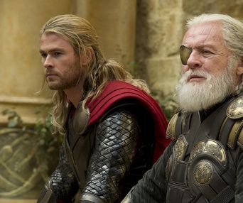 Une scène du film Thor: The Dark World
