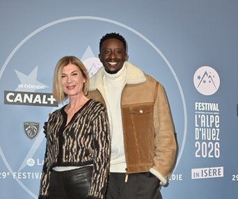 Michèle Laroque et Ahmed Sylla
