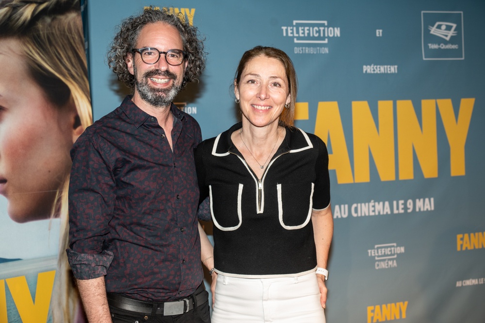Tapis rouge de la première du film Fanny