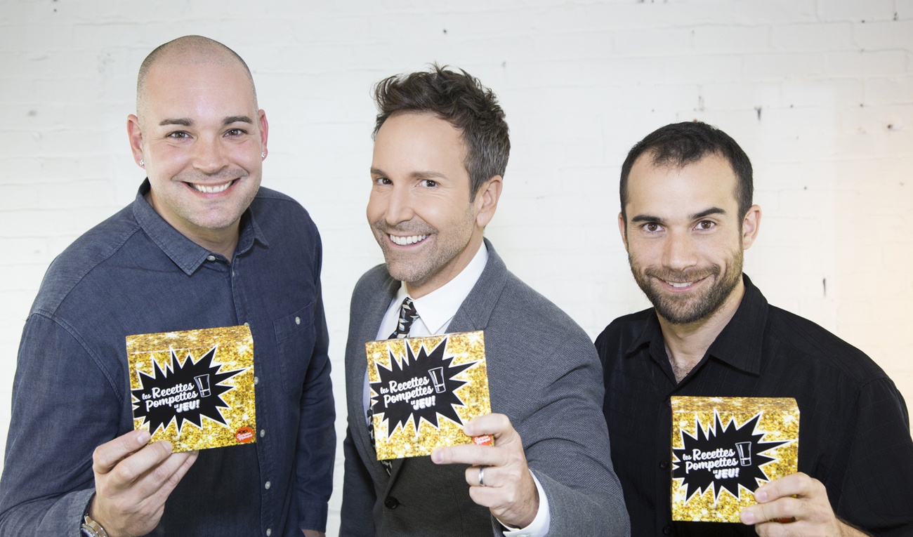 Éric salvail lance un jeu inspiré de son émission Les Recettes Pompettes