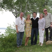 Sur le plateau de <EM>French Kiss</EM>