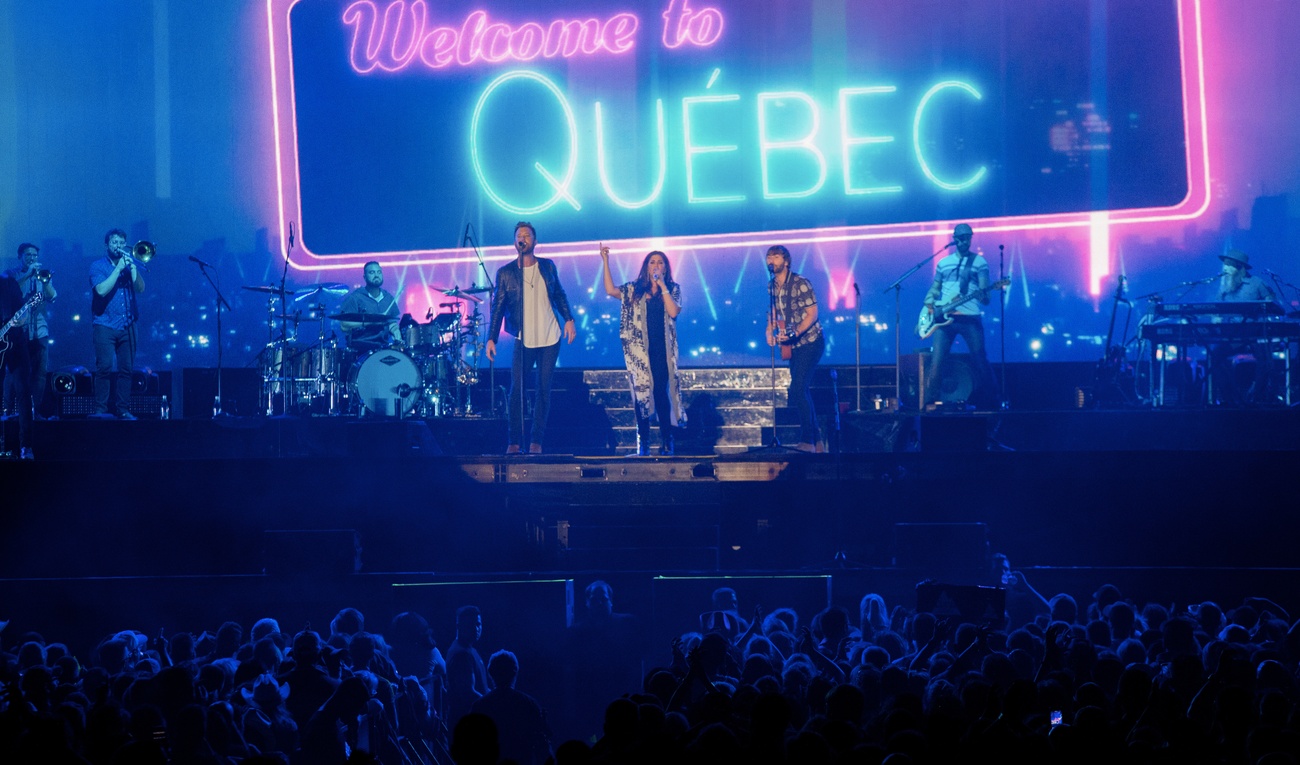 Pari réussi pour Lady Antebellum au Festival d'été de Québec