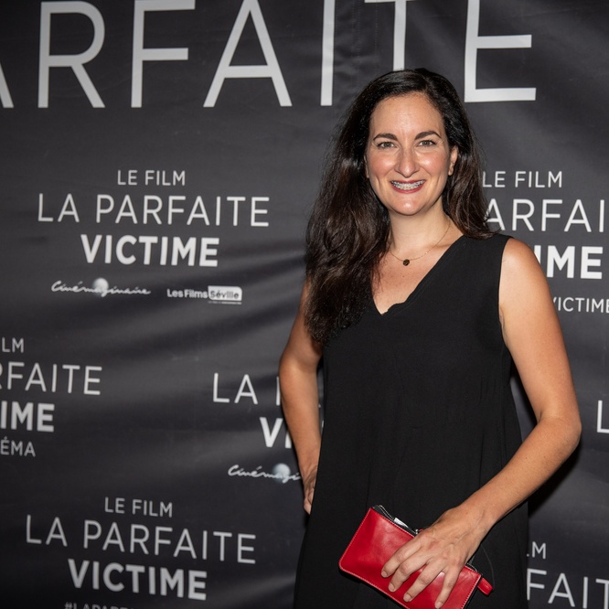 Tapis rouge de la première du documentaire La parfaite victime