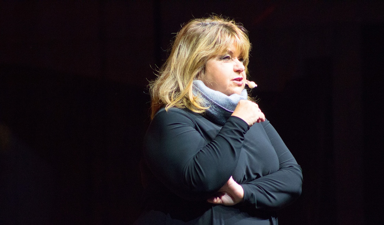 Lise Dion à Comédiha : La maman ours en ménopause