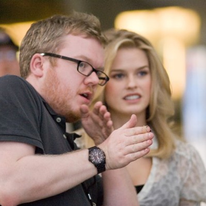 Sur le plateau du film <em>She's Out of My League</em>