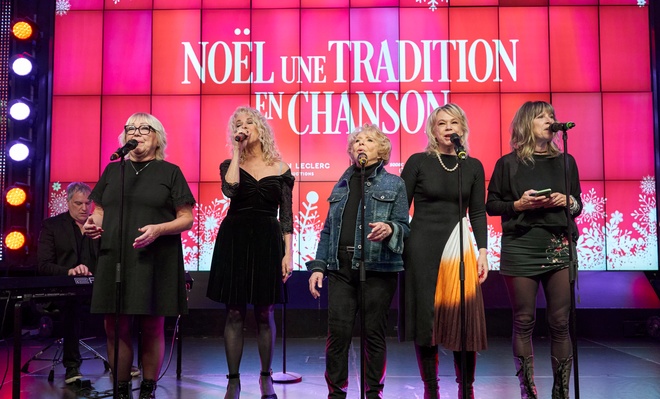 Les artistes du spectacle Noël un tradition en chanson