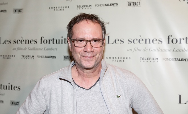 Sur le tapis rouge du film <em>Les scènes fortuites</em>