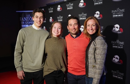 Première du spectacle Le fantôme de l'opéra à Montréal