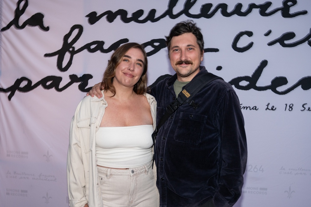 Tapis rouge du film La meilleure façon, c'est par accident