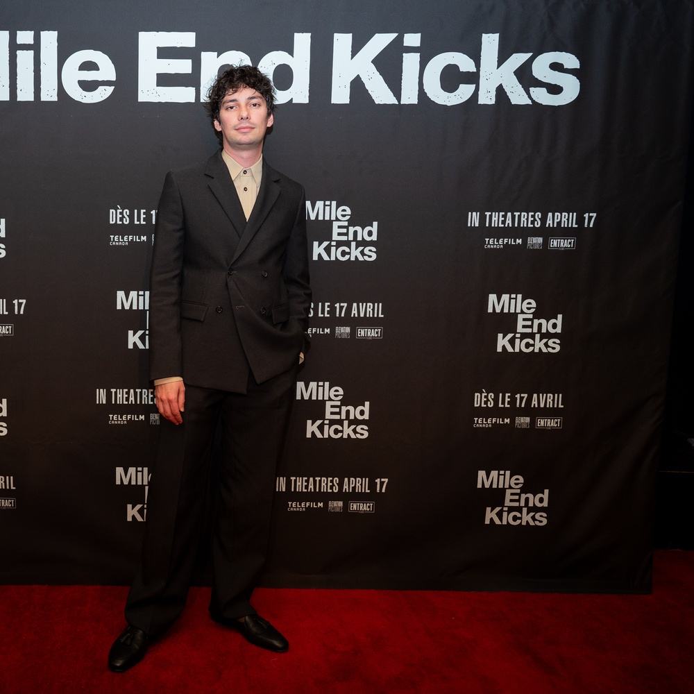 Tapis rouge de la première montréalaise du film Mile End Kicks
