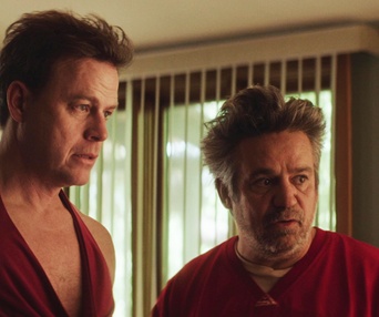 Louis Morissette et Robin Aubert dans le film François.e
