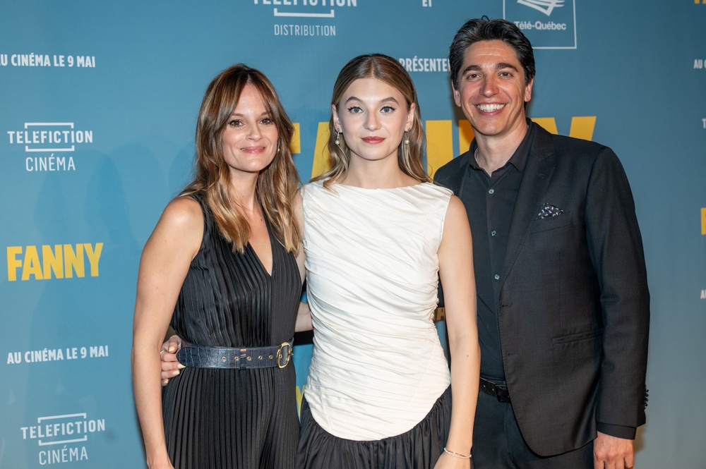Tapis rouge de la première du film Fanny