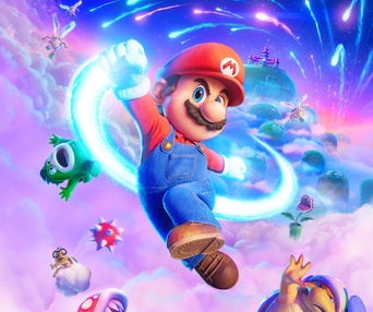 Affiche de caractère du film Super Mario Galaxy le film