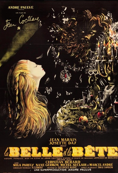 Affiche du film la Belle et la bête
