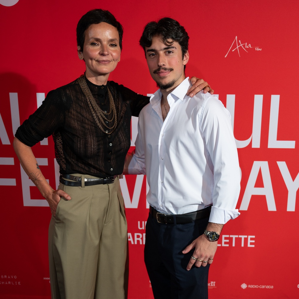 Tapis rouge du film Pauline Julien, femme pays