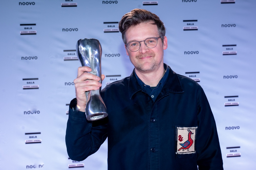 Matthew Rankin, récipiendaire du prix Meilleur réalisation pour Une langue universelle