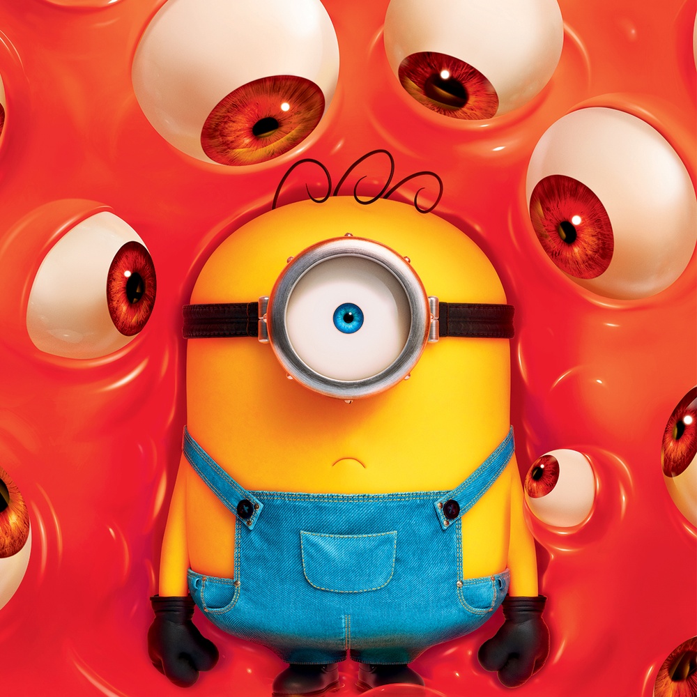 Affiche en français du film Les Minions et les monstres
