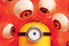 Affiche en français du film Les Minions et les monstres