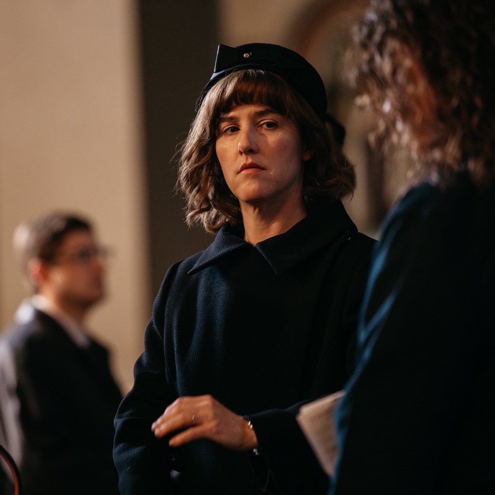 Visite du plateau de tournage de La portraitiste de Florence Longpré