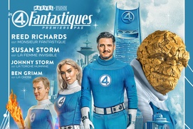 Affiche du film Les quatre Fantastiques : Premiers pas Affiche du film Les quatre Fantastiques : Premiers pas