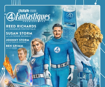 Affiche du film Les quatre Fantastiques : Premiers pas