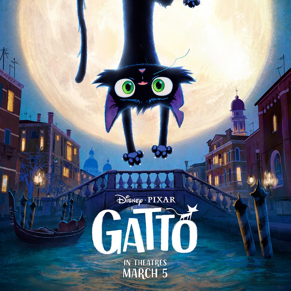 Affiche en anglais du film Gatto