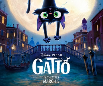 Affiche en anglais du film Gatto