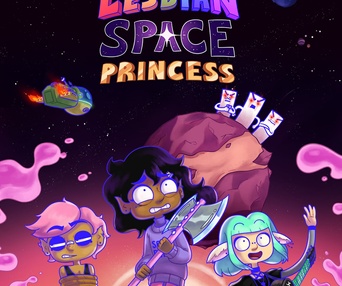 Affiche du film Lesbian Space Princess