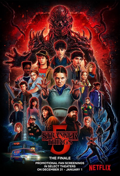 Affiche du film Stranger Things 5: The Finale
