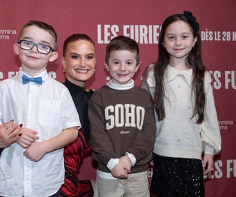 Tapis rouge de la première du film Les Furies