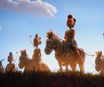 Images du film Astérix et le Royaume de Nubie