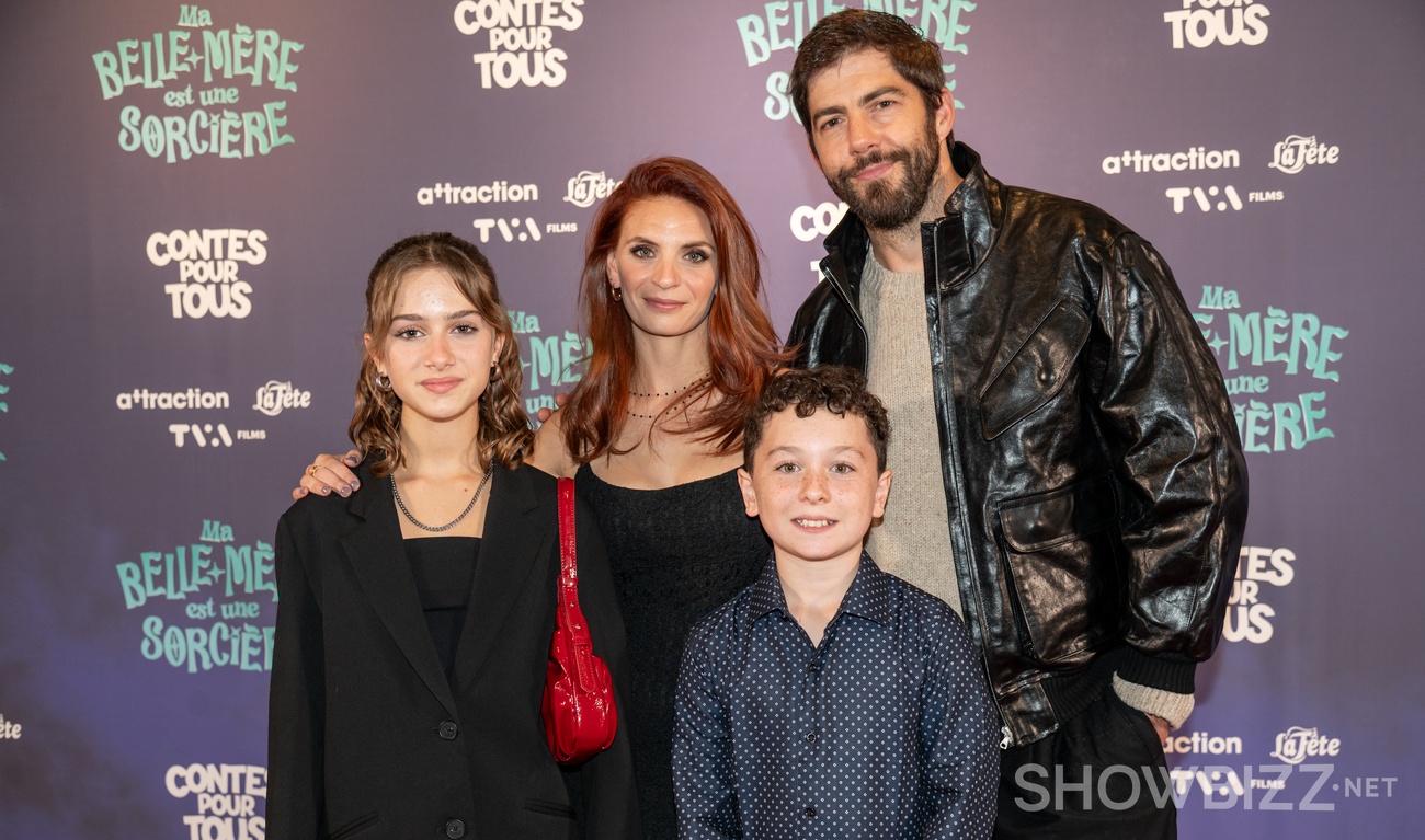 Image de l'article Photos : Soir de première en famille pour Ma belle-mère est une sorcière